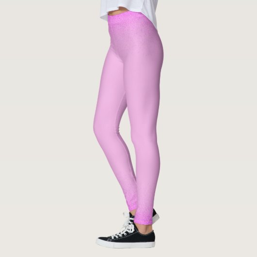 Eenvoudig roze Shimmer Leggings (Links)
