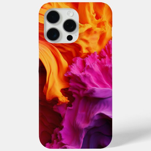 Eenvoudig Roze Sinaasappel Case-Mate iPhone Case (Achterkant)