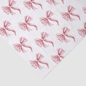 Eenvoudig Roze Strikpatroon Tissuepapier (Detail)