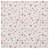 Eenvoudig Roze Tulpenpatroon multidirectioneel Stof (Swatch)