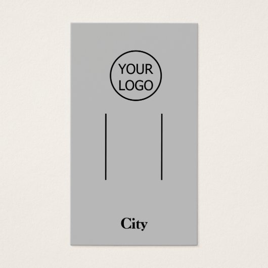 eenvoudig roze voeg uw logo aangepaste haarclipwee visitekaartje (Voorkant)