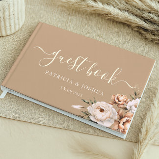 Eenvoudig Rustiek Boho Trouwgastenboek Gastenboek
