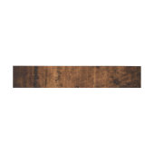 Eenvoudig Rustiek Hout Uitnodigingen Wikkel (Vlak)