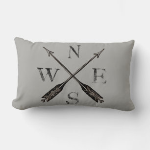 Eenvoudig Rustig Compass Decor Kussen