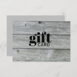 Eenvoudig Rustig Grijze, aangepast cadeaubon