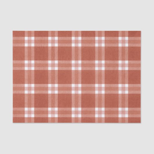 Eenvoudig Rustig Red Pattern kerst Tissuepapier (Voorkant)