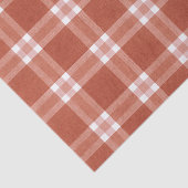 Eenvoudig Rustig Red Pattern kerst Tissuepapier (Detail)