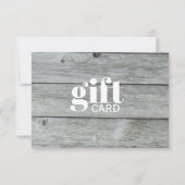 Eenvoudig Rustig White Beauty Custom Cadeaucertifi (Voorkant)