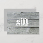 Eenvoudig Rustig White Beauty Custom Cadeaucertifi (Voorkant / Achterkant)