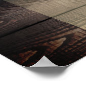 Eenvoudig Rustige het welkomstteken van het Koord  Poster (Hoek)