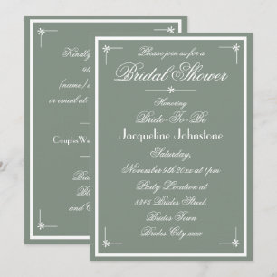 Eenvoudig Rustisch Script Name RSVP Email Vrijgeze Kaart