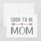 Eenvoudig 's ochtends mam-Moederdag | BRIEFKAART (Voorkant / Achterkant)