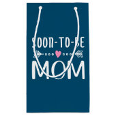 Eenvoudig 's ochtends mam-Moederdag | Gift Bag Klein Cadeauzakje (Achterkant)