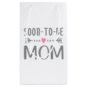 Eenvoudig 's ochtends mam-Moederdag | Gift Bag Klein Cadeauzakje (Achterkant)