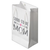 Eenvoudig 's ochtends mam-Moederdag | Gift Bag Klein Cadeauzakje (Voorkant Gekanteld)