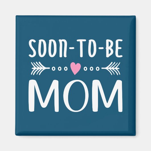 Eenvoudig 's ochtends mam Moederdag | Magneet (Voorkant)