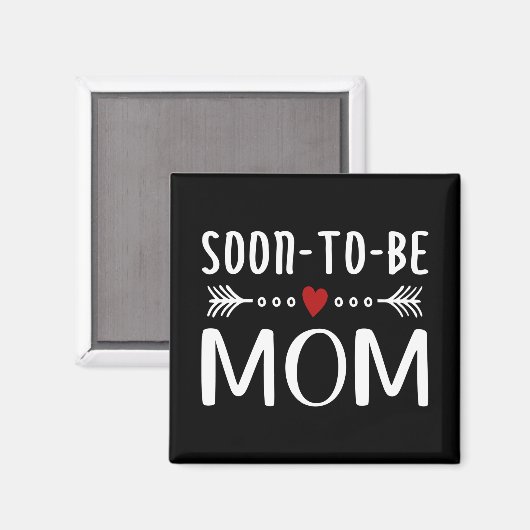 Eenvoudig 's ochtends mam Moederdag | Magneet (Voorkant / Achterkant)