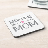 Eenvoudig 's ochtends mam Moederdag | ONDERZETTER (Linkerzijde)