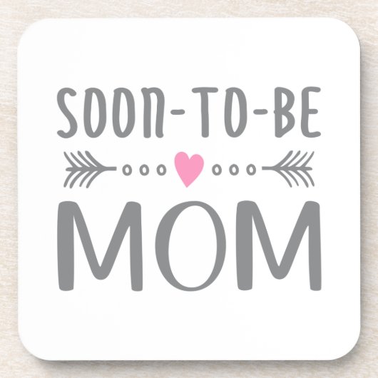 Eenvoudig 's ochtends mam Moederdag | ONDERZETTER (Voorkant)