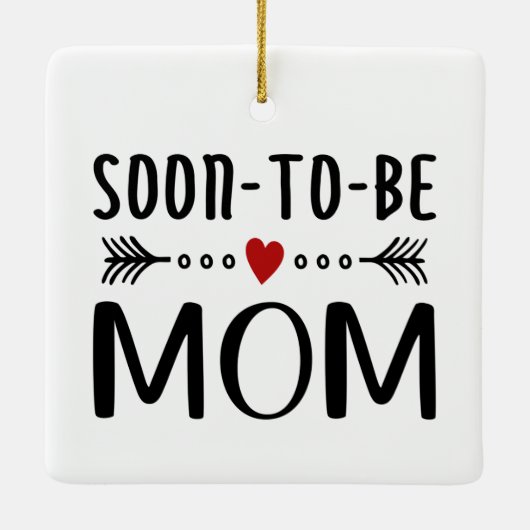 Eenvoudig 's ochtends mam Moederdag | ORNAMENT (Achterkant)