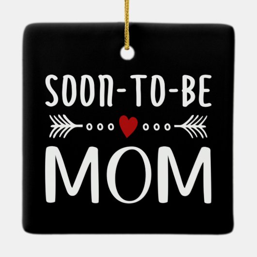 Eenvoudig 's ochtends mam Moederdag | ORNAMENT (Achterkant)