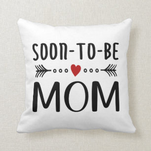 Eenvoudig 's ochtends mam-Moederdag   Sierkussen