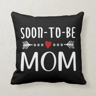 Eenvoudig 's ochtends mam-Moederdag   Sierkussen