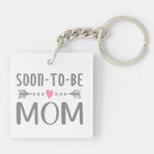 Eenvoudig 's ochtends mam Moederdag | SLEUTELHANGE Sleutelhanger (Achterkant)