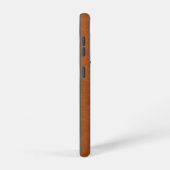 Eenvoudig Sable Leather Gold Monogram Samsung Galaxy Hoesje (Rechterkant)