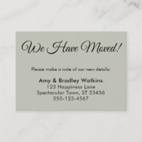 Eenvoudig, Sage Green We hebben Verandering van Ad