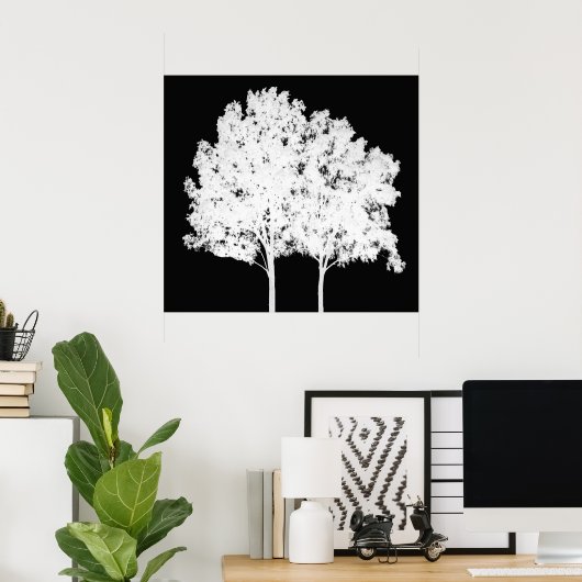 Eenvoudig samen poster (Thuiskantoor)