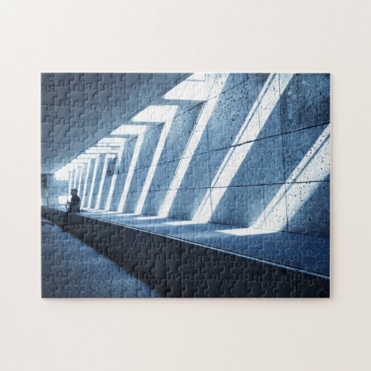Eenvoudig Saxofone-speler - 11x14 - 252 pc's Legpuzzel (Horizontaal)