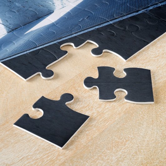 Eenvoudig saxofone-speler - 8x10 - 110 pc's legpuzzel (Zijkant)