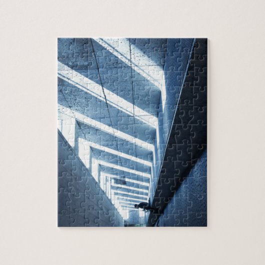 Eenvoudig saxofone-speler - 8x10 - 110 pc's legpuzzel (Verticaal)