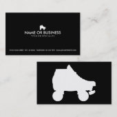 eenvoudig schaats visitekaartje (Voorkant / Achterkant)