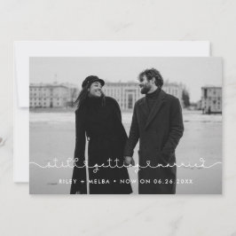 Eenvoudig schatje Nog steeds gehuwde trouwupdate Aankondiging