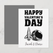 Eenvoudig Schattig Hart Fijne Valentijnsdag Stel (Voorkant / Achterkant)