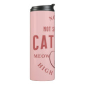 Eenvoudig schattig, ik ben niet vrijgezel, ik ben  thermosbeker (Gedraaid links)