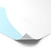 Eenvoudig schattig polair beer, speciaal voor kind poster (Hoek)