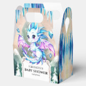 Eenvoudig Schattige Dragon Baby shower Bedankdoosjes (Geopend)