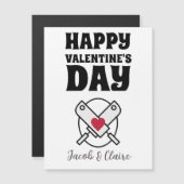 Eenvoudig Schattige Hart Gelukkig Valentijnsdag Pa (Voorkant / Achterkant)