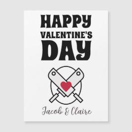 Eenvoudig Schattige Hart Gelukkig Valentijnsdag Pa