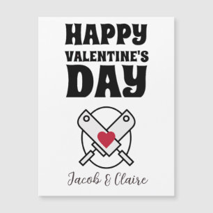 Eenvoudig Schattige Hart Gelukkig Valentijnsdag Pa