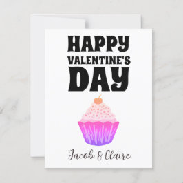 Eenvoudig Schattige Hart Gelukkig Valentijnsdag Pa