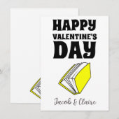 Eenvoudig Schattige Hart Gelukkig Valentijnsdag Pa (Voorkant / Achterkant)