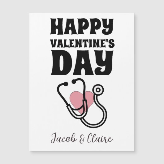 Eenvoudig Schattige Hart Gelukkig Valentijnsdag Pa (Voorkant)