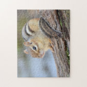 Eenvoudig Schattige Little Chipmunk Legpuzzel (Verticaal)