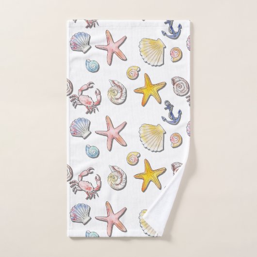 Eenvoudig Schattige strandontwerp Bad Handdoek (Handdoek)