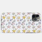 Eenvoudig Schattige strandontwerp Case-Mate iPhone Case (Achterkant (horizontaal))