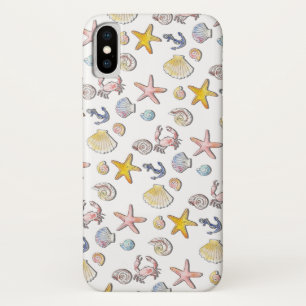 Eenvoudig Schattige strandontwerp Case-Mate iPhone Case